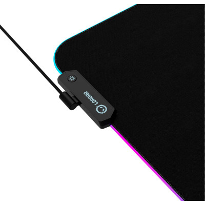 Килимок для мишки Lorgar Steller 913 RGB USB Black (LRG-GMP913)