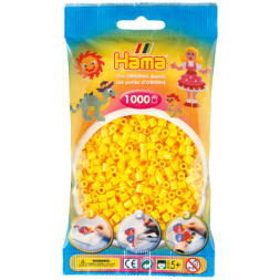 Набір для творчості Hama жовтих намистин 1000 шт термомозаіка (207-03)