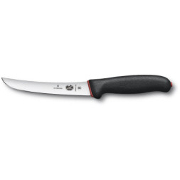 Кухонний ніж Victorinox Fibrox Boning 15 см Dual Grip Black/Red (5.6503.15D)