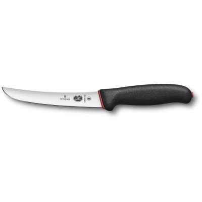 Кухонний ніж Victorinox Fibrox Boning 15 см Dual Grip Black/Red (5.6503.15D)