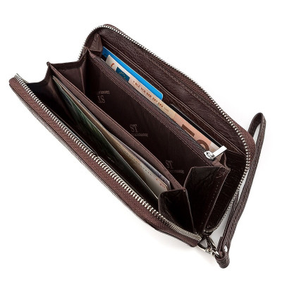 Гаманець ST Leather Коричневий (18418)