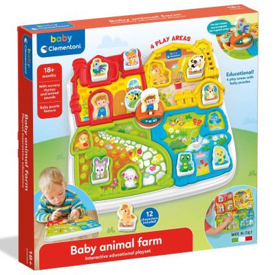 Розвиваюча іграшка Clementoni Baby Animal Farm (17716)