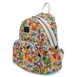 Рюкзак шкільний Loungefly Nickelodeon - Nick Rewind Gang AOP Mini Backpack (NICBK0023)