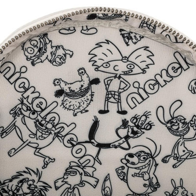 Рюкзак шкільний Loungefly Nickelodeon - Nick Rewind Gang AOP Mini Backpack (NICBK0023)