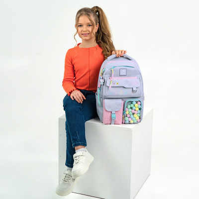Рюкзак шкільний Kite Education teens 2587M Hello Kitty (HK25-2587M)
