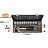Набір головок Neo Tools 25шт, 1/2&quot;, CrV, металевий кейс (10-036)