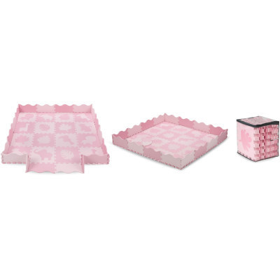 Дитячий килимок MoMi пазл Zawi 150 х 150 см Pink (MAED00012)