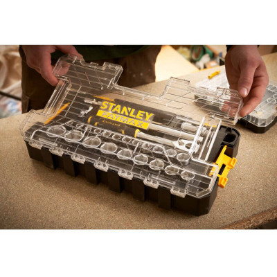 Набір головок Stanley FatMax Maxi Drive торцевих 1/2&quot;, шестигранних, 26 шт., кейс (FMMT98103-1)