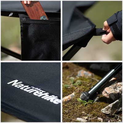 Гамак Naturehike Outdoor Folding Hammock NH20JJ011 300D Oxford Black (6927595747834)