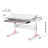 Парта Mealux Edmonton Multicolor Pink Lite (BD-610 W/MC + PN Lite)