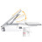 Парта Mealux Edmonton Multicolor Pink Lite (BD-610 W/MC + PN Lite)