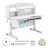 Парта ErgoKids Romana W Multicolor (Evo-70 W/MC)