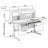 Парта ErgoKids Romana W Multicolor (Evo-70 W/MC)
