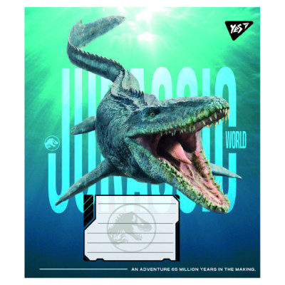 Зошит Yes JURASSIC WORLD ALIVE А5 24 аркушів клітинка (767682)