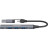 Концентратор Canyon hub DS-02 4in1 USB-A/C Grey (CNS-TDS02G)