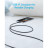Дата кабель USB 2.0 AM to USB-C 1.8m nylon 322 black Anker (A81H6G11)