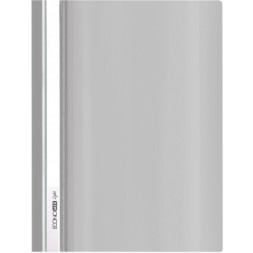 Папка-швидкозшивач Economix А4 Light без перфорації, сіра (E38503-10)
