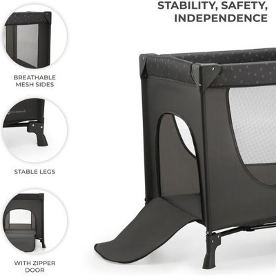 Дитячий манеж Kinderkraft Joy Light Grey (5902533925193)