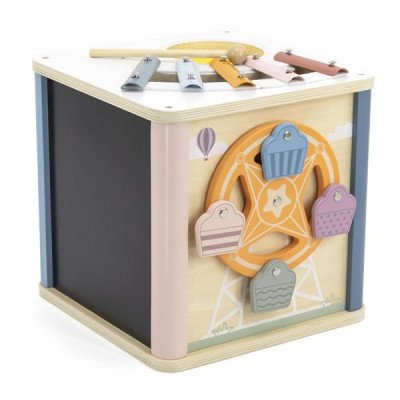 Розвиваюча іграшка Viga Toys Бізікуб дерев&#039;яний PolarB 8 в 1 (44098)