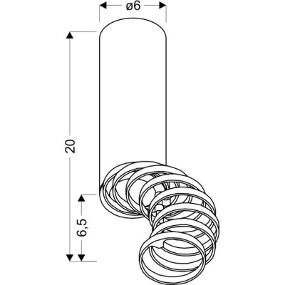 Світильник точковий Candellux 2282725 TUBA (2282725)