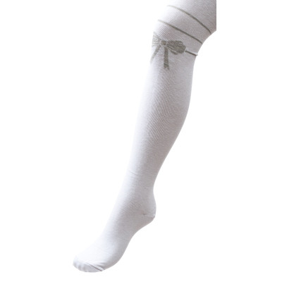 Колготки дитячі UCS Socks з бантом (M0C0301-1441-11G-white)