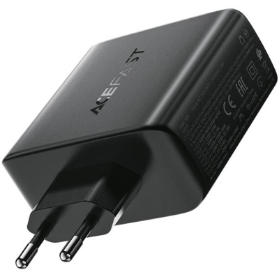 Зарядний пристрій Acefast 4xUSB 100W (3xUSB-C+USB-A) Gan A94 Fast Charger Black (6974316283133)