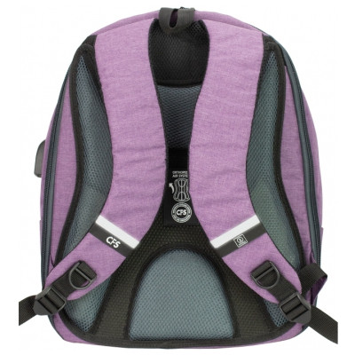Рюкзак шкільний Cool For School 44x32x20 см 28 л Фиолетово-малиновий (CF86588-05)