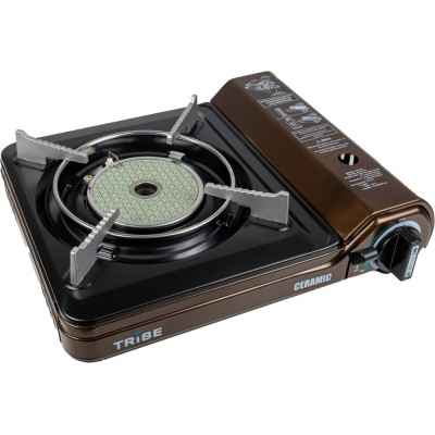 Портативна газова плитка Tribe Ceramic Brown (T-HD-0004-brown)