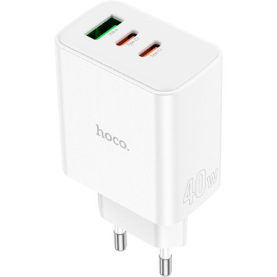 Зарядний пристрій HOCO C126A Pure White (6931474798725)