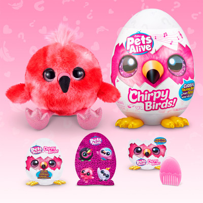 Інтерактивна іграшка Pets &amp; Robo Alive Pets Alive S1 – Веселі пташки (9537)