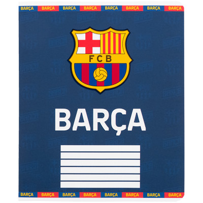 Зошит Kite FC Barcelona, 12 аркушів, клітинка (BC25-232)