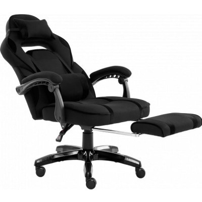 Крісло ігрове GT Racer X-2749-1 Black (X-2749-1 Fabric Black Suede)