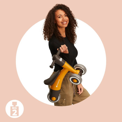 Біговел Kinderkraft Minibi каталка Honey Yellow (KRMIBI00YEL0000) (5902533920068)