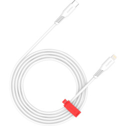 Дата кабель USB-C to Lightning 1.2m CLN30SC C-L 30W White Canyon (CNS-CLN30SC12W)
