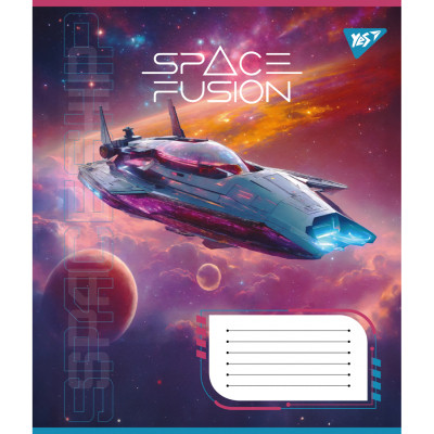 Зошит Yes Space fusion А5 60 аркушів лінія (767162)