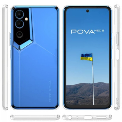 Чохол до мобільного телефона BeCover Tecno POVA Neo 2 (LG6n) Transparancy (708664)