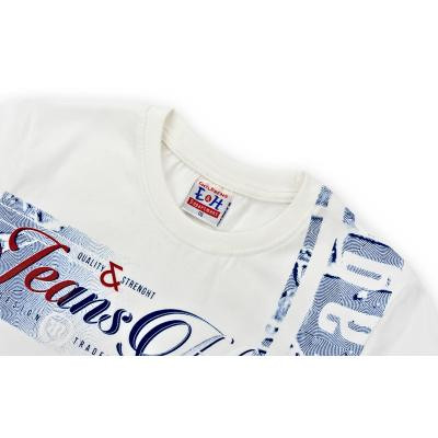 Футболка дитяча Breeze &quot;Jeans High&quot; (8757-116B-cream)
