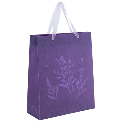 Подарунковий пакет Axent пластиковий Lavender-2, 32х27 см (8504-34-A)