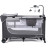 Дитячий манеж Kinderkraft кровать Leody с пеленатором Grey (5902533917952)