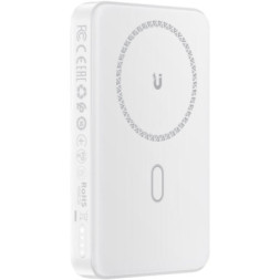 Батарея універсальна Acefast Magnetic Wireless 10000mAh 20W PD, QC/3.0, QI 20W, M6 White (6974316282617)