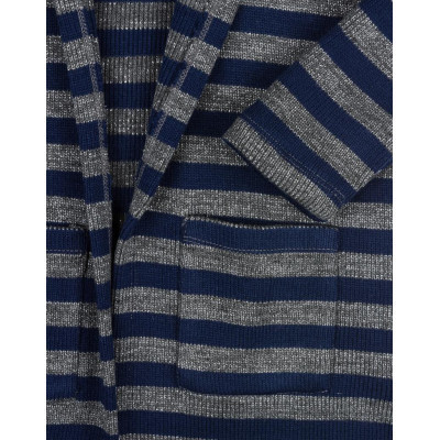 Кофта дитяча Breeze в полоску (12239-128G-blue)