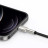 Дата кабель USB 2.0 AM to Lightning 1.0m Cafule Metal 2.4A black Baseus (CALJK-A01)