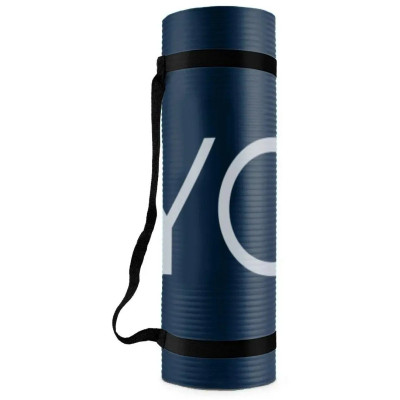 Килимок для йоги PowerPlay 4151 NBR Performance Mat 183 x 61 x 1.2 см Синій (PP_4151_Blue_1.2cm)