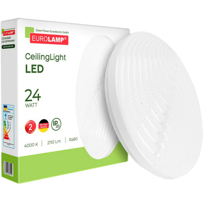Світильник Eurolamp LED Undulate N31 24W 4000K (LED-ER-24W-N31)