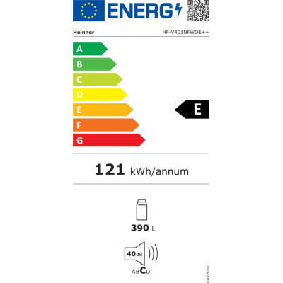 Холодильник HEINNER FRIGIDER CU O USA HEINNER HF-V401NFXWDE++ (HF-V401NFXWDE++)