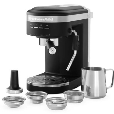 Ріжкова кавоварка еспресо KitchenAid 5KES6503EBK