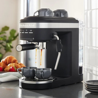 Ріжкова кавоварка еспресо KitchenAid 5KES6503EBK