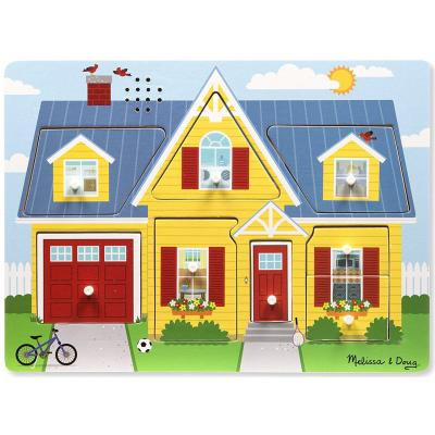 Розвиваюча іграшка Melissa&amp;Doug Звуковий пазл Навколо дому (MD10734)