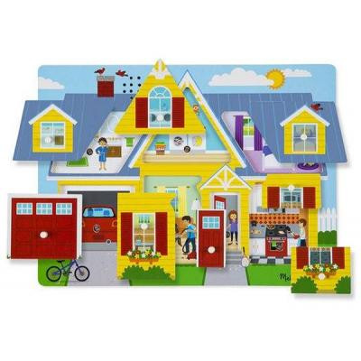 Розвиваюча іграшка Melissa&amp;Doug Звуковий пазл Навколо дому (MD10734)