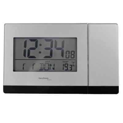 Настільний годинник Technoline WT538 проекційний Silver/Anthracite (DAS301198)